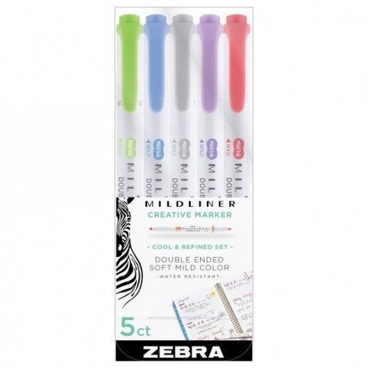 Zebra Mildliners 