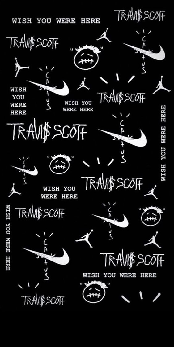 Moda Wallpaper Travis Scott/Nike Jordan