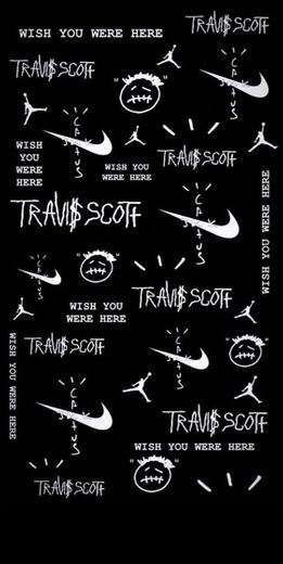 Wallpaper Travis Scott/Nike Jordan