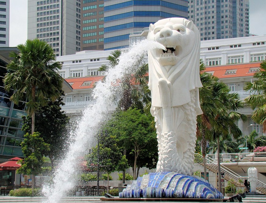 Lugar Merlion