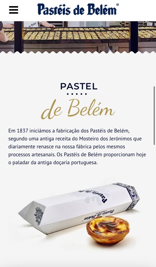 Fashion Pastéis de Belém 