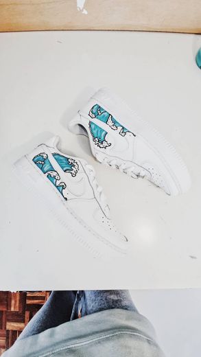 New Customized AF1's💙