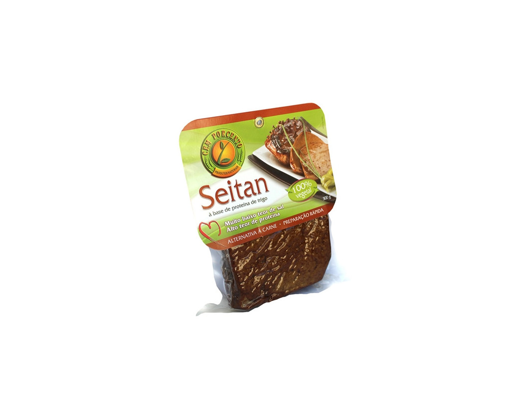 Productos Seitan cem porcento vegetal