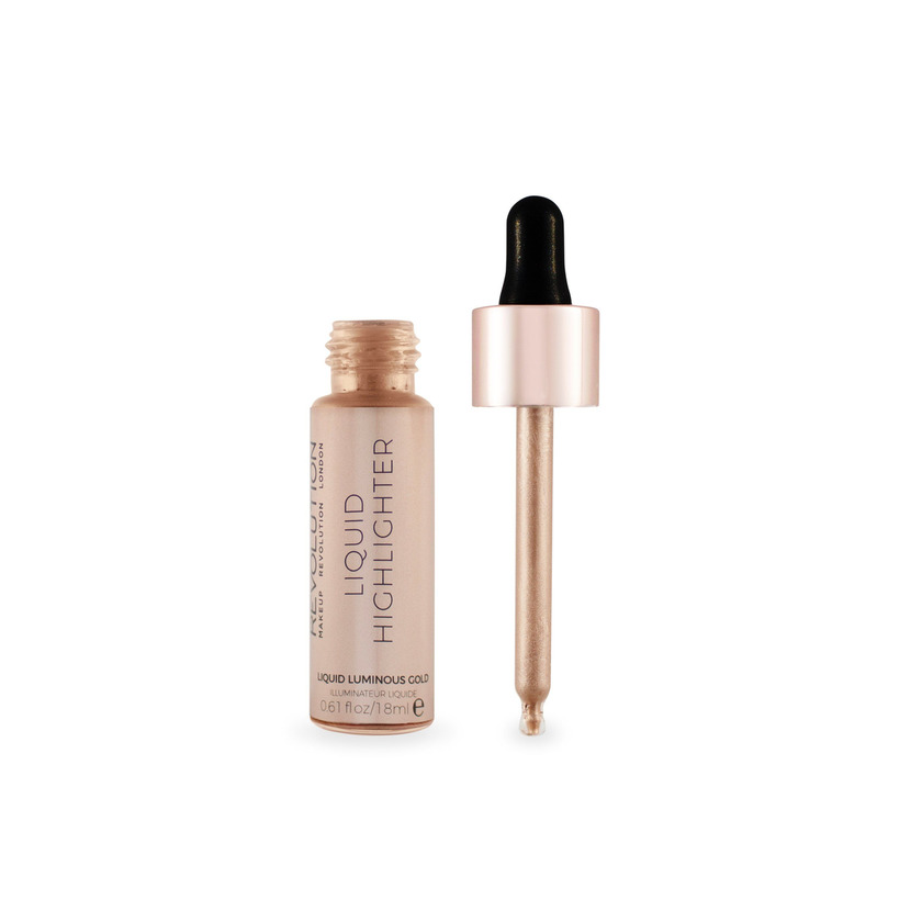 Productos Revolution Liquid Highlighter Liquid Luminous Gold 