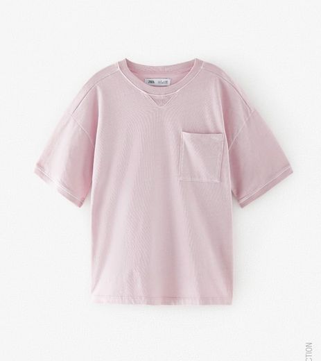 Camiseta rosa Gabi