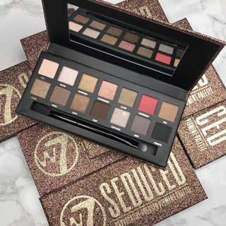W7 palete Seduced 