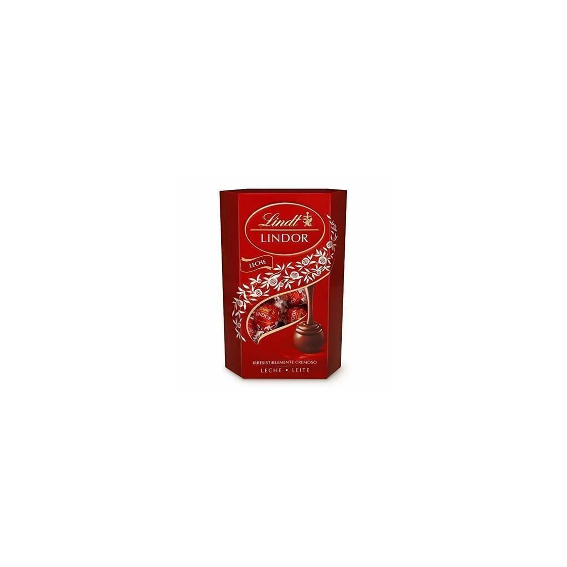 Social Lindt Lindor Bombones de Chocolate con Leche - Aprox. 16 bombones