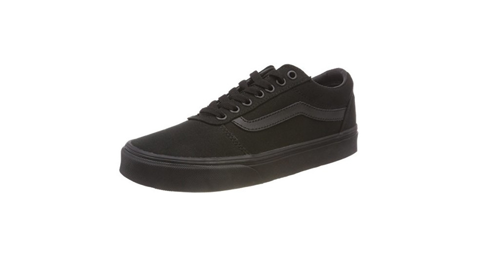 Moda Vans Ward Canvas, Zapatillas para Hombre, Negro