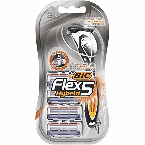 Beauty BIC Flex5 Hybrid Kit de Maquinillas para Hombre