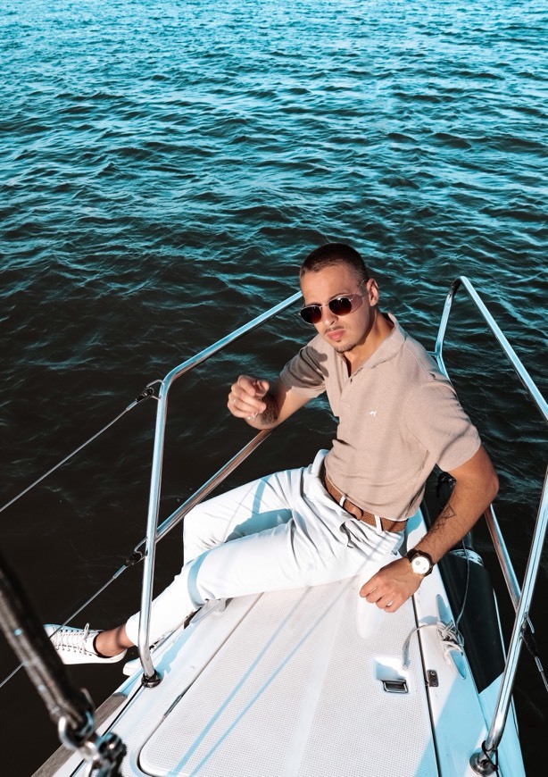 Social Polo Piquet de Homem Sport Slim Fit - SACOOR