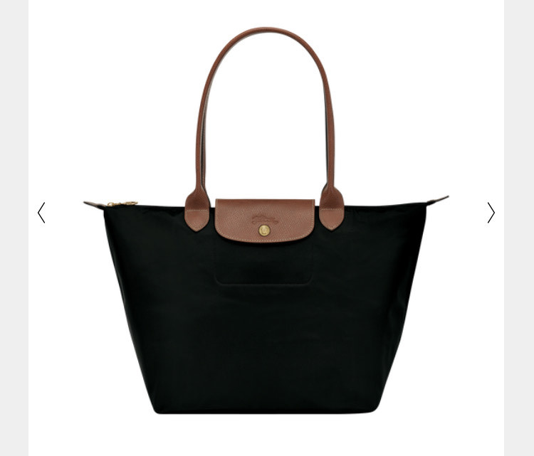 Moda Mala longchamp preta