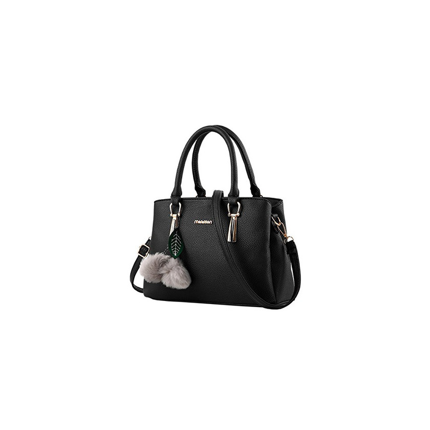 Producto Bequemer Laden Bolso De Mano Cuero de la PU para Las Mujer