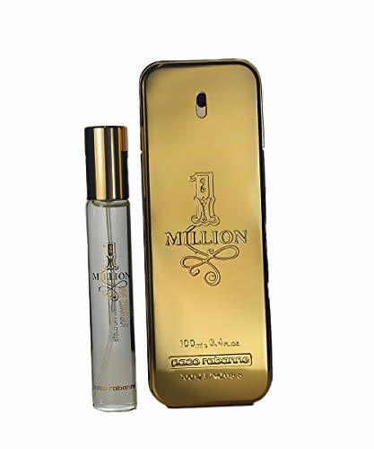 Beauty Paco Rabanne One Million Perfume Set para Hombres(Eau de Toilette 100ml+Eau de