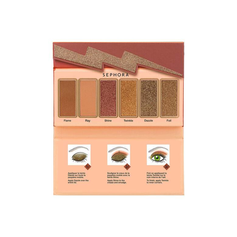 Producto Paleta de sombras da sephora