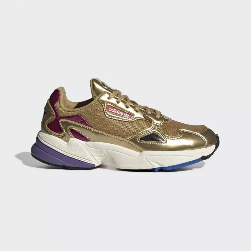 Fashion Adidas Falcon Douradas