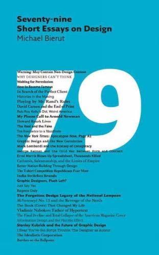 Libro 79 Short Essays on Design