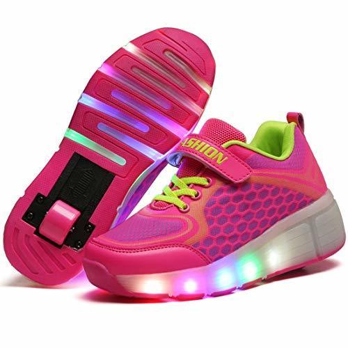 Productos Charmstep Unisex Niños LED Parpadea Zapatos con Ruedas