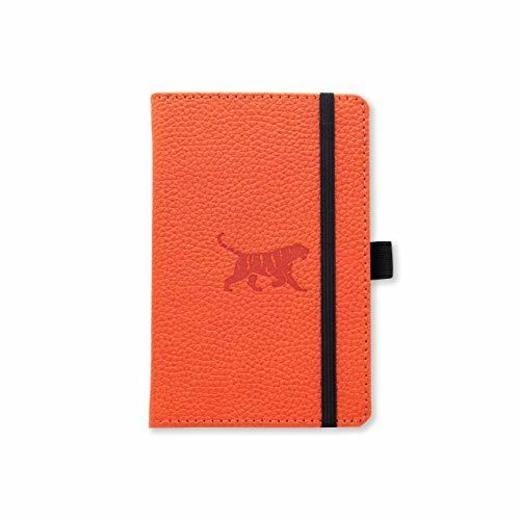 Dingbats A6 Pocket Wildlife Orange Tiger Notebook