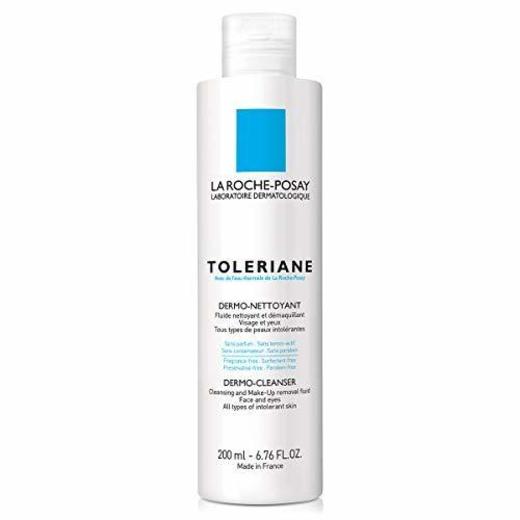 La Roche Posay Toleriane Dermolimpiador- Fluido limpiador y desmaquillante