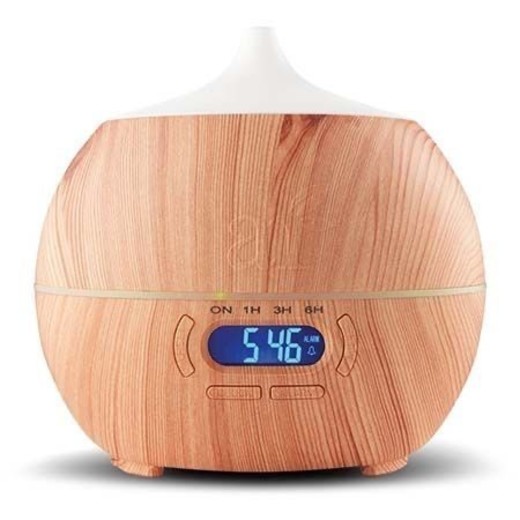 Difusor y Humidificador bluetooth con altavoz y alarma