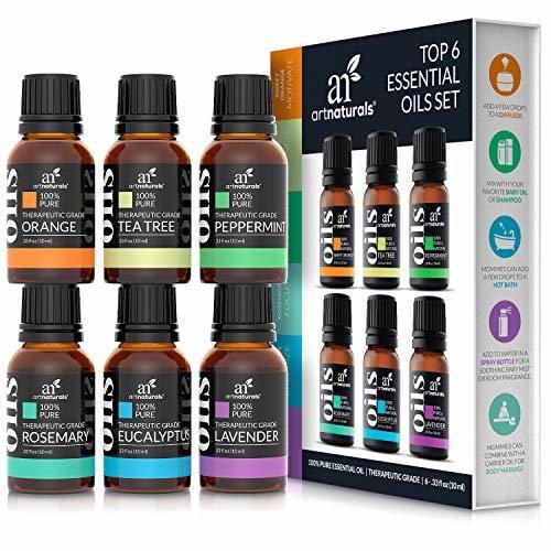 ArtNaturals Aromatherapy Top-6 Aceites esenciales -