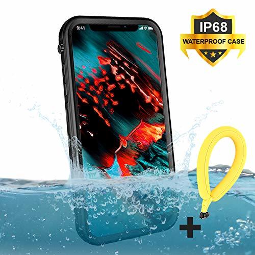 Lugar BDIG Funda Impermeable iPhone XS MAX, 360 Funda IP68 Certificado Delgado Cover