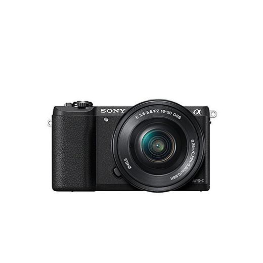 Sony α - ILCE-5100L - Cámara EVIL de  24,3 MP ( pantalla 3", estabilizador óptico, vídeo Full HD), color negro