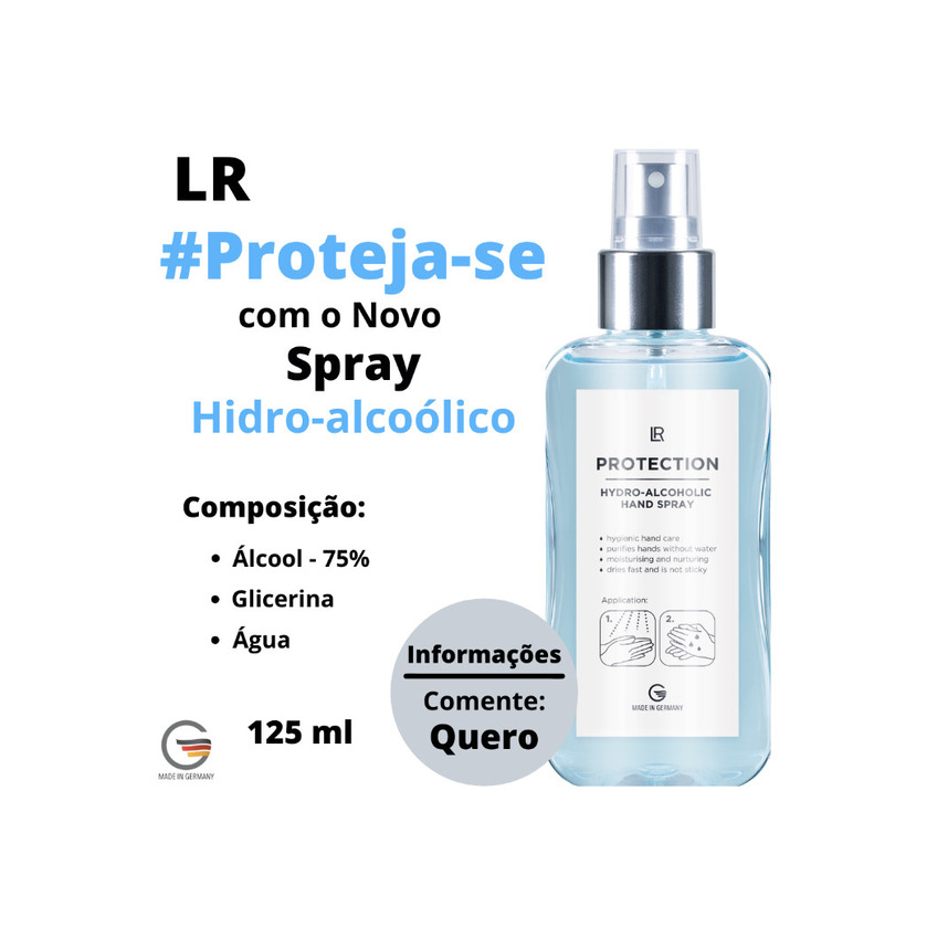 Product Spray Higienizante Hidroalcoólico