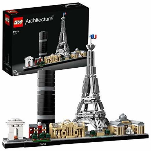 LEGO Architecture - París, maqueta decorativa de ciudad para construir y decorar