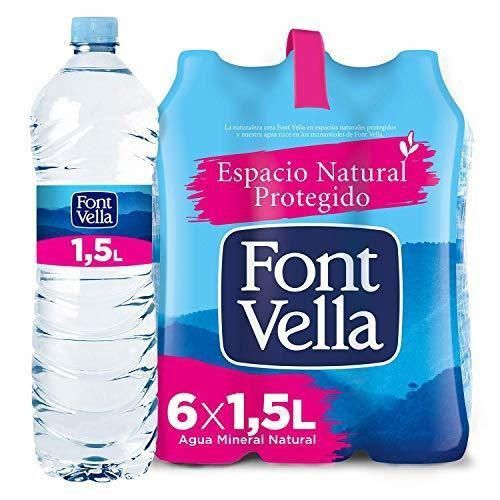 Font Vella Agua Mineral Natural - Pack 6 x 1