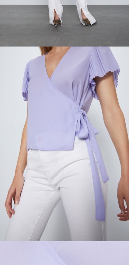 Producto BLUSA MANGA PLISSADA