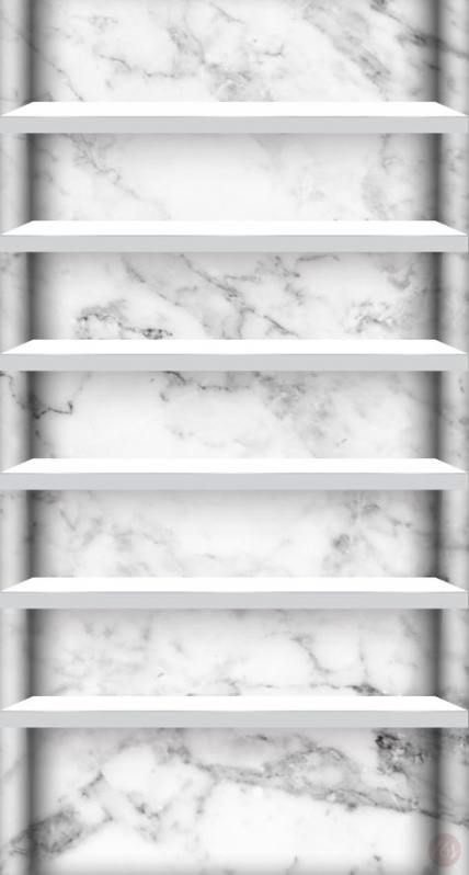 Fashion marble shelves