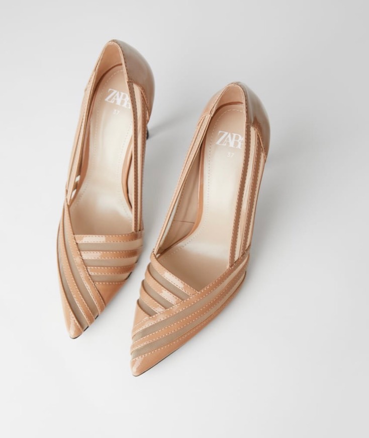 Social High Heel Shoes with Mesh