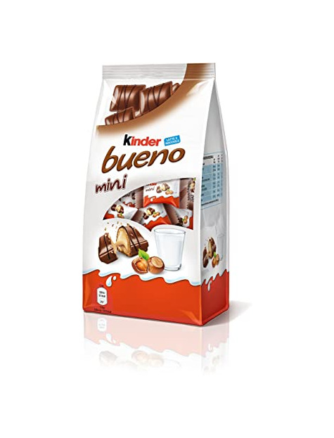 Producto Kinder Bueno Mini Barritas con Relleno de Leche y Avellanas