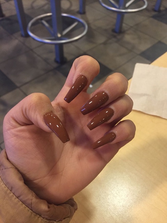 Moda Brown nails 🤎