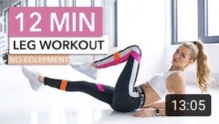 Fashion 12 MIN LEG WORKOUT 