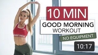 Social 10 MIN GOOD MORNING WORKOUT 