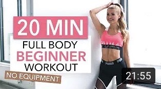 Social 20 MIN FULL BODY WORKOUT 