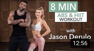 Social 8 MIN AB & HIIT WORKOUT with Jason Derulo