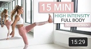 Social 15 Min full body Hiit workout 