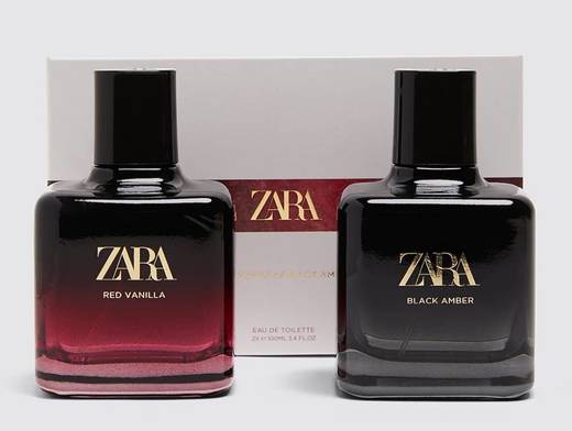 Zara Red Vanilla & Black Amber