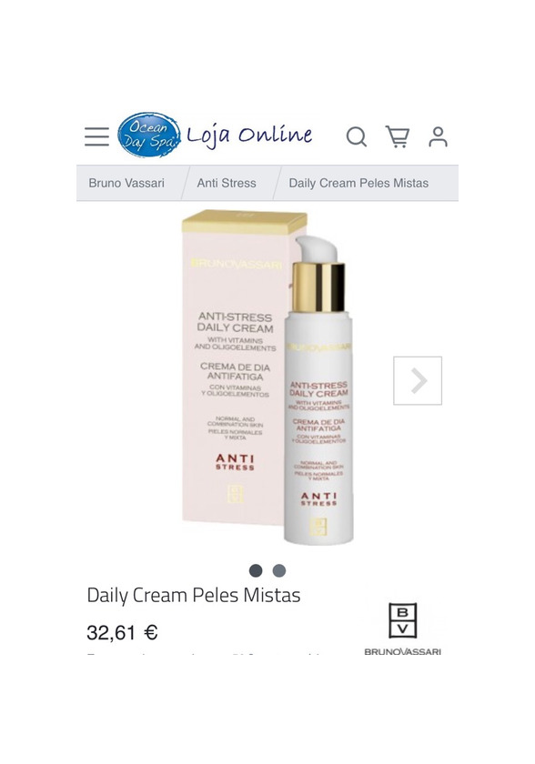 Productos Daily Cream Peles Mistas