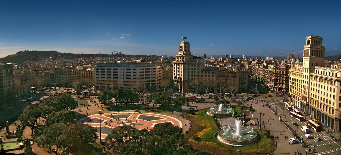 Lugar Plaça de Catalunya