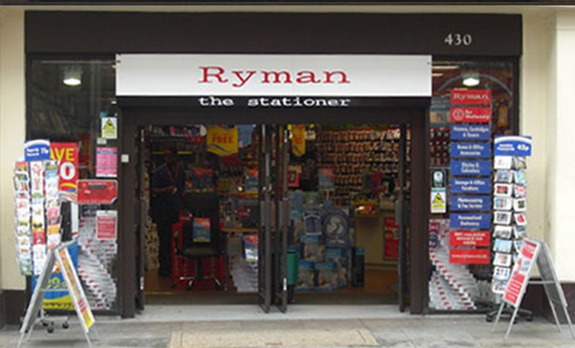 Place Ryman Stationery Strand