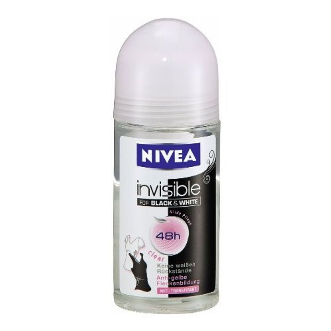 Moda Nivea anti-transpirante invisible for Black&White 