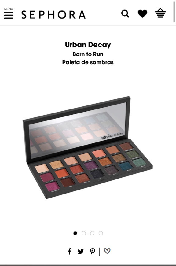 Moda Urban Decay - Born to Run