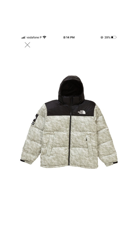 Producto North face x supreme 