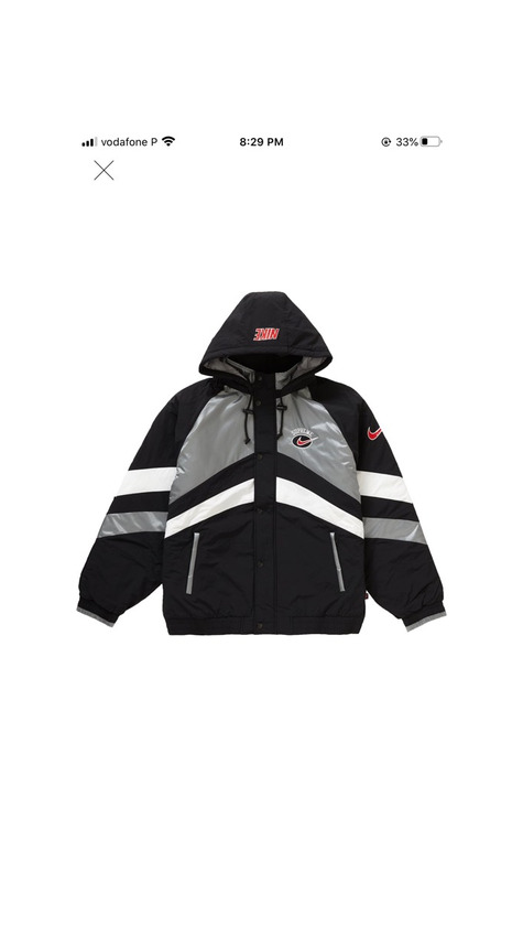 Producto Supreme X Nike hoodie 