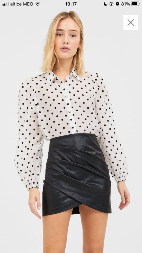 Social Saia efeito pele