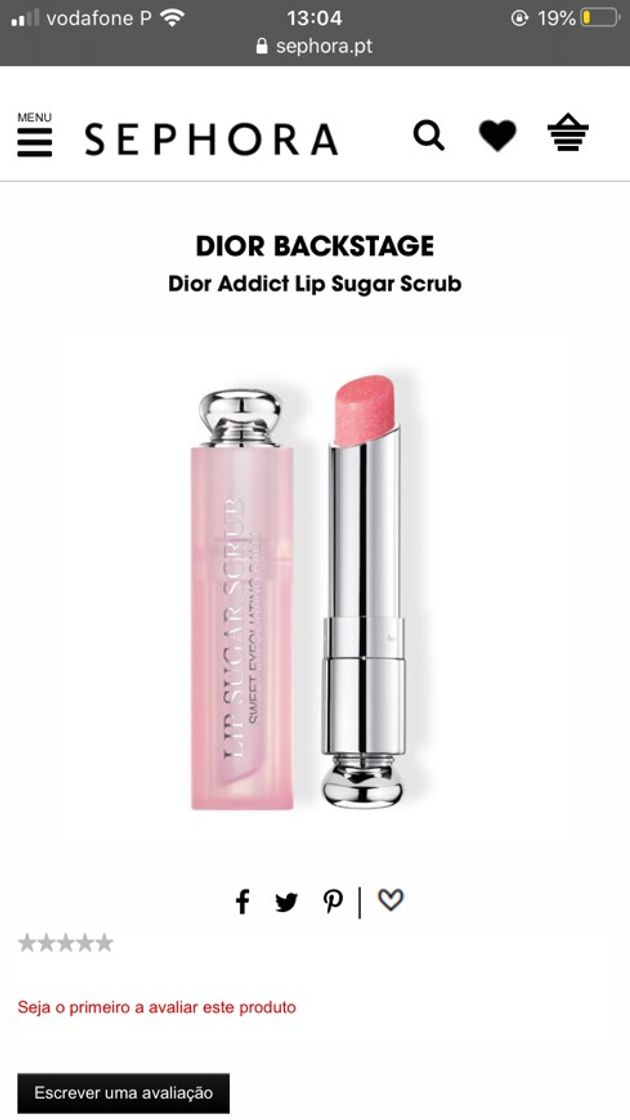 Productos Dior Addict Lip Sugar Scrub 